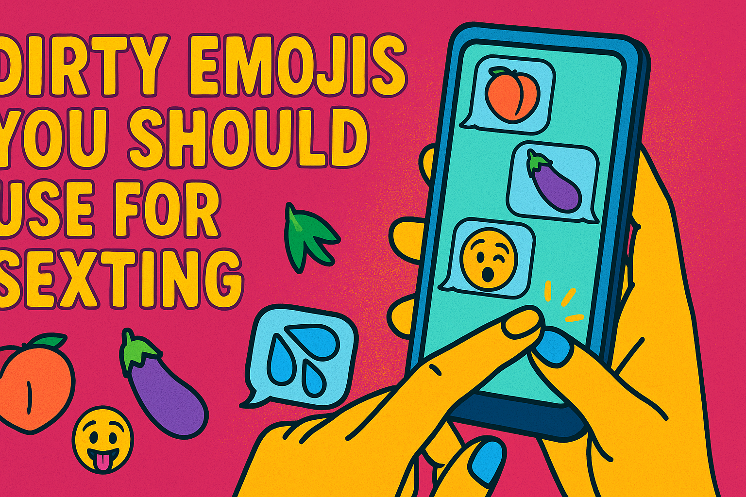 Dirty emojis you should use for sexting