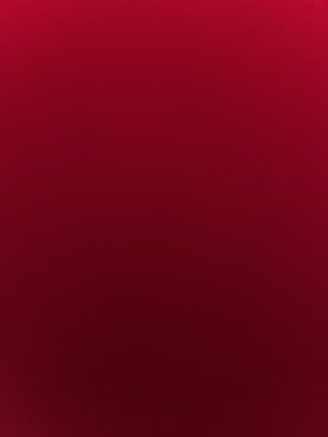 Solid red background.