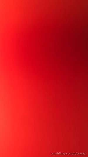 Solid red gradient background with no visible person or objects.